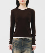 (W) Bene Dobule Top (5color)