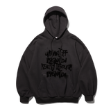 Scribble Paint Hoodie (Charcoal)