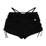 SHIRRING STRING MICROSHORTS_BLACK