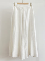 Reshu Wrinkle Flare Long Skirt
