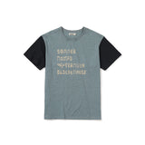 グリフ ハーフ Tシャツ / ミスト チャコール