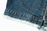 CROP DENIM JACKET (FOR UNISEX)