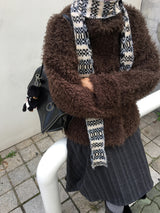 ノルディックロング&レーンマフラー (3 Colors)
