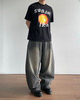 Sunday Printed Short-Sleeved T-Shirt
