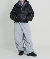Monk String Shirring Piping Short Padded (Filling 100% Wellon)