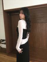 ロージーシャーリングトップ
