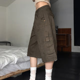 Chet Vintage Cargo Half-Length Bermuda Pants