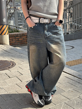 [Unisex] ダメージウォッシングノースリーブ(4color)