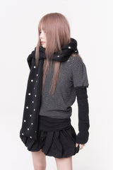 Star reversible hood muffler