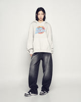 25FW フルバンディングウォッシングデニムパンツ ブラック