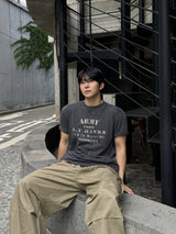 Army pigment dyeing short sleeve t-shirt