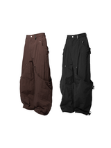 RELABEL 24AW Chrysalis- Breathe Six-Pocket Drawstring Nylon Pants