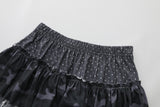 Galaxy Combo Frill Mini Skirt