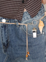 (2-way) SHELL WHISTLE STRAP BELT