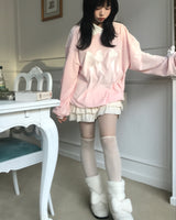 kitsch velvet ribbon t-shirt