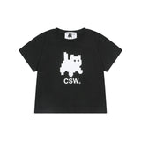 メルティングシグニチャーロゴハーフT (2COLOR)