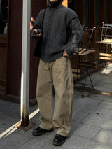 Eden high neck knit cardigan