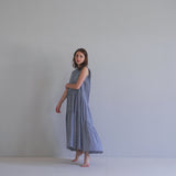 Sleeveless tiered one piece