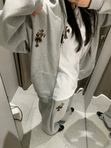 Reho Cross Patch Sweat Pants
