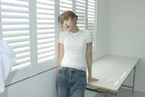 [pepe]ベイビーショートスリーブTシャツ(white)