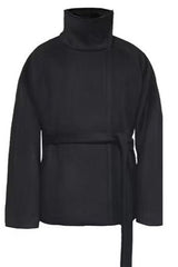 Asymmetric Zip Coat
