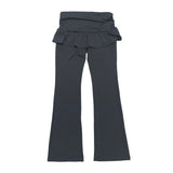 Rolly skirt pants