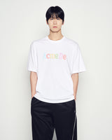 25FW カラーロゴショートスリーブTシャツ ホワイト