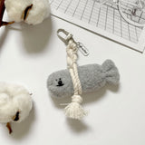 GoodLuck fish Bichon Keyring