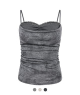 Sorel Lace Ruched Cami