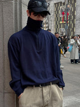 [ASCLO MADE] Nicholson Half Zip Up Knit (3color)