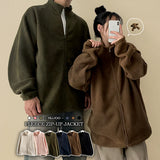 [3 sizes*/unisex!]Elti Campus Fleece Zip-up
