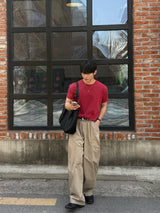 Soft short-sleeved T-shirt