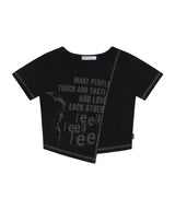 [NF] EACH OTHER UNBALANCE CROP TEE_(BLACK)_F24QB298