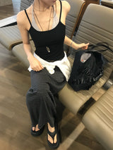 Bestie Layered Halter Neck Bra Top