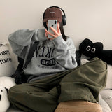 Caryubaxiレターリングニット