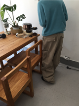 ブッシュルーズカラーVネックニット（4c）