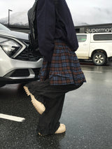 Birch Check Pattern Skirt (2c)
