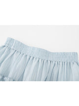 Rosy Shirring Tiered Skirt 232194554
