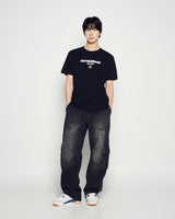 25FW AC POINT STANDARD SHORT SLEEVE T-SHIRT BLACK