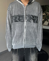 SH Rup Knit Hood Zip-up (2C)