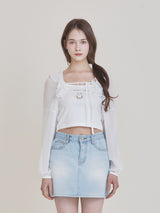 フェアリーシフォンボレロ (White)