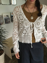 Schiele Crochet Bolero (2color)