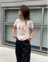 Need Ribbon Short-Sleeved T-Shirt