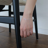 Curly seahorse bracelet