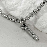 ss-HYPER MICRO bullet necklace_silver