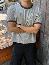 レギュラー ウォッシュド リンガー ショートスリーブ Tシャツ