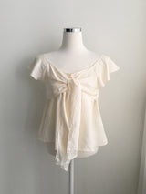 Chapter tie blouse