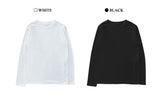 LS スタンダードピュアプレーンロングスリーブTシャツ (2 colors)