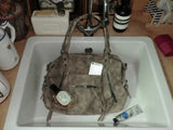 Classic Leather Suede Tote Bag