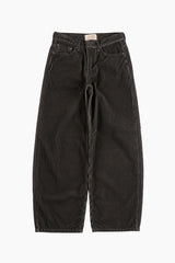Heavy warm corduroy wide pants